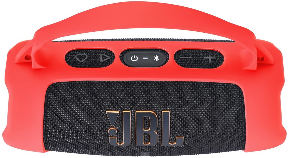 Dailygoods - Siliconen Hoes voor JBL Charge 5 Bluetooth-Luidspreker met Schouderriem