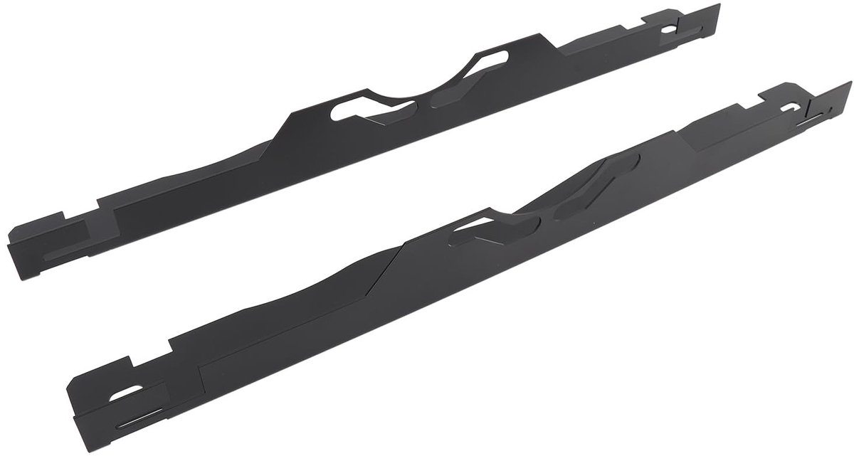 Dailygoods - Dailygoody - Stalen Afstelplaat - Precisie Meetinstrument - Robuust en Duurzaam - Zwart - Geschikt voor Auto en SUV - Voor Professioneel Gebruik