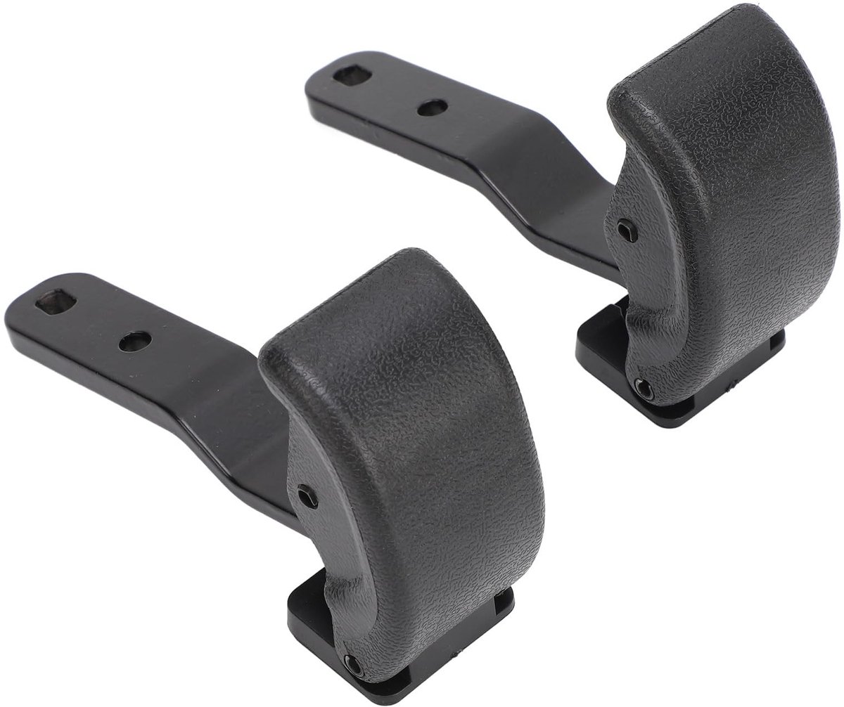Dailygoods - Dailygoody - Glazen raamgrendel - Duurzaam - Eenvoudig te bedienen - Zwart - Achterkwart - Betrouwbare constructie - Geschikt voor 1998-2004 - OEM-sta