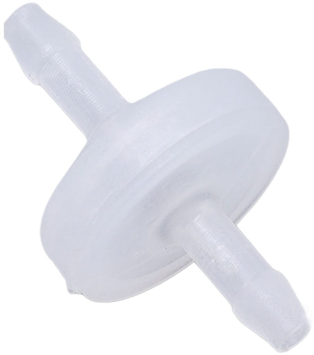 Dailygoods - Dailygoody - Barb Check Valve - Ozonbestendige Plastic - Enkelzijdige Terugslagklep - 3mm - Duurzaam en betrouwbaar - Geschikt voor diverse toepassing