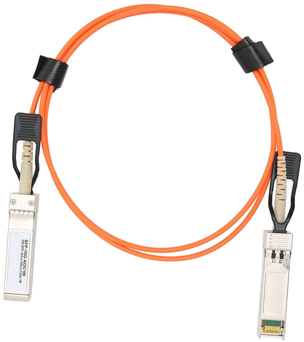 Dailygoods - Dailygoody - 10G AOC-kabel - 1 Meter - Hoge snelheid - Plug-and-play - Laag stroomverbruik - Geschikt voor thuis en industrie - 10G SFP+ naar SFP+