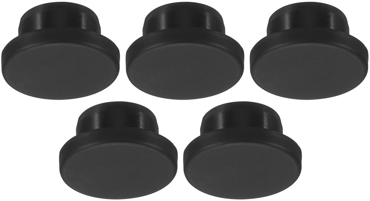 Dailygoods - 5 Stuks Siliconen Rubber Gat Plug 20mm Diameter