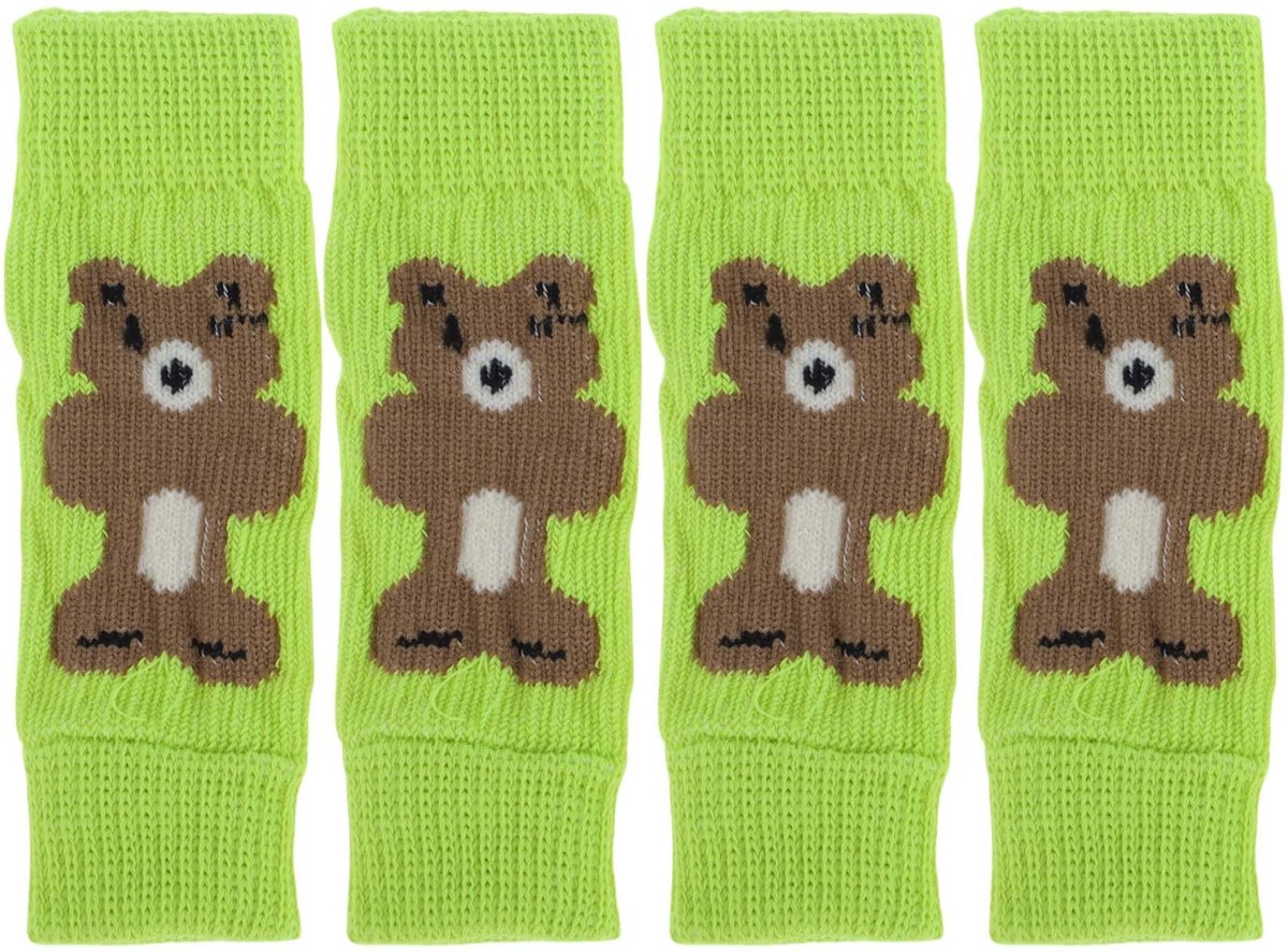 Dailygoods - Set van 4 Zachte Hondenbeenwarmers voor Kleine Honden