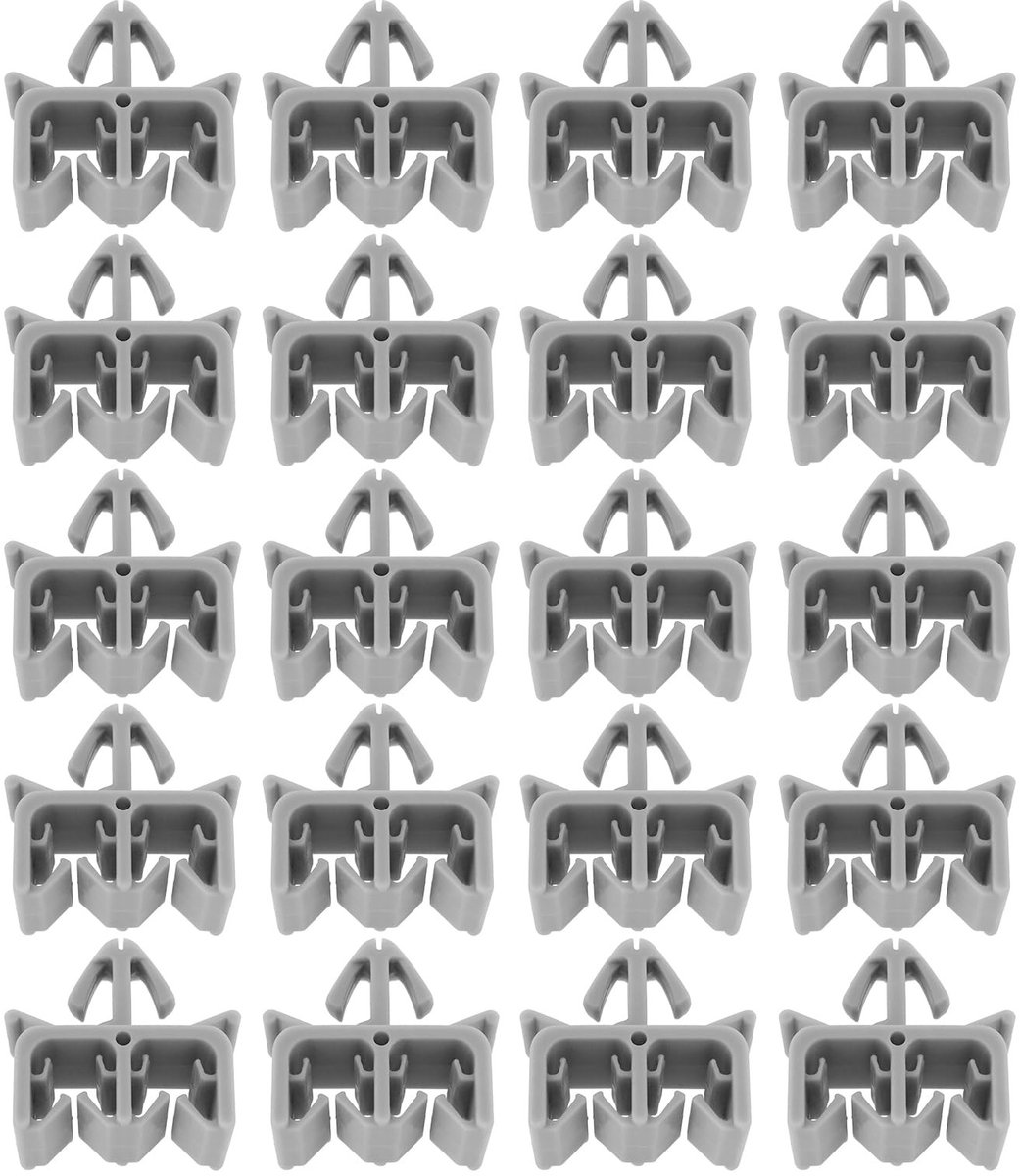 Dailygoods - 20 Stuks Auto Baklijn Behoud Clips