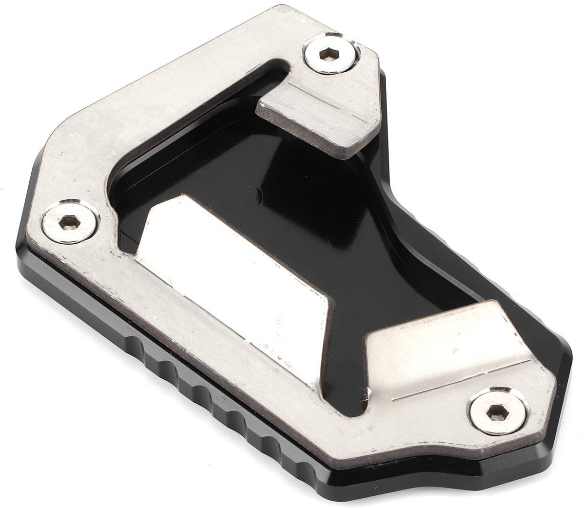 Dailygoody - Motorfiets Kickstand Extension Pad - Zijstandaard Vergroter - Duurzaam - Aluminium - Verbeterde Stabiliteit - Geschikt voor Tiger 12