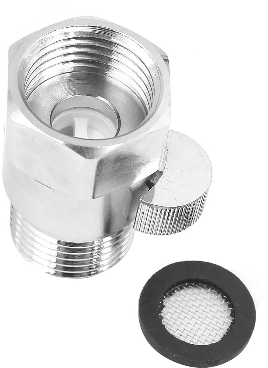 Dailygoody - Shower Head Valve - Universele Brass Flow Control Valve 1/2" - Hoogwaardige Kranen