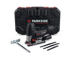 Parkside Performance Accu Decoupeerzaag 20V - Slagfrequentie: 800-3800 spm (7-traps) - Slaglengte: 26 mm - Exclusief accu en lader - Borstelloze motor (Brushless Motor) - bijzonder lange levensduur door minder slijtage