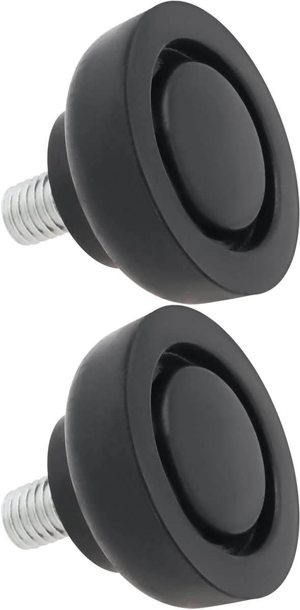 Verstelbare rubberen poten 10 stuks, M8 schroefdraad, 30 mm hoog, perfect voor meubels, stoelen en tafels