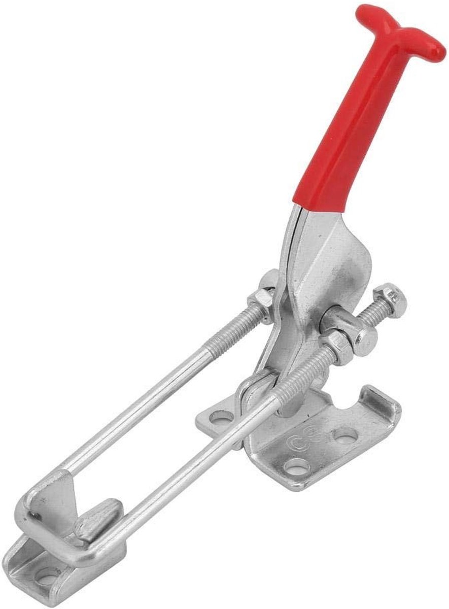 Dailygoody - Toggle Clamp - Quick Release - Duurzaam - Rood - Tension Clasp - Gebruiksvriendelijk - 431x120