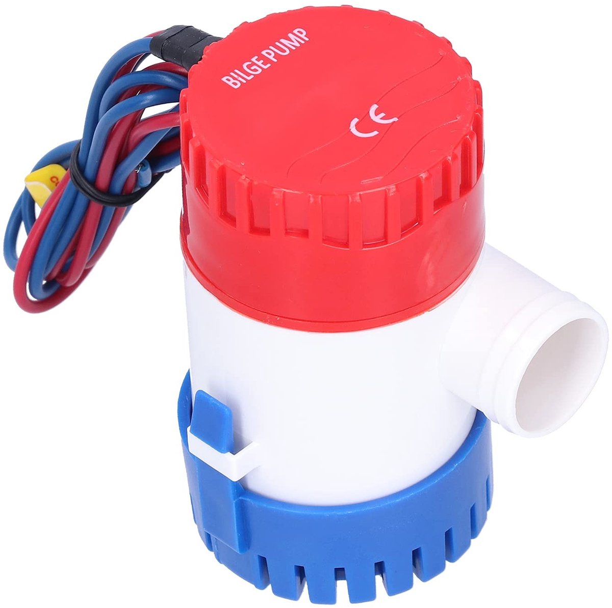 Dailygoody - 12V 1100GPH Bilge Pump - Stille, Semi-Automatische Waterpomp voor Diverse Toepassingen