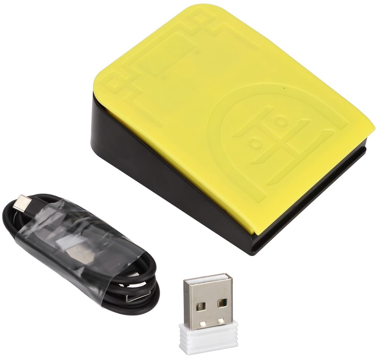 Dailygoody - Draadloze Voetschakelaar - Programmeerbare Voetpedal - Geschikt voor PC en Laptop - Bluetooth en USB - 2.4G Verbinding - Ideaal voor Game