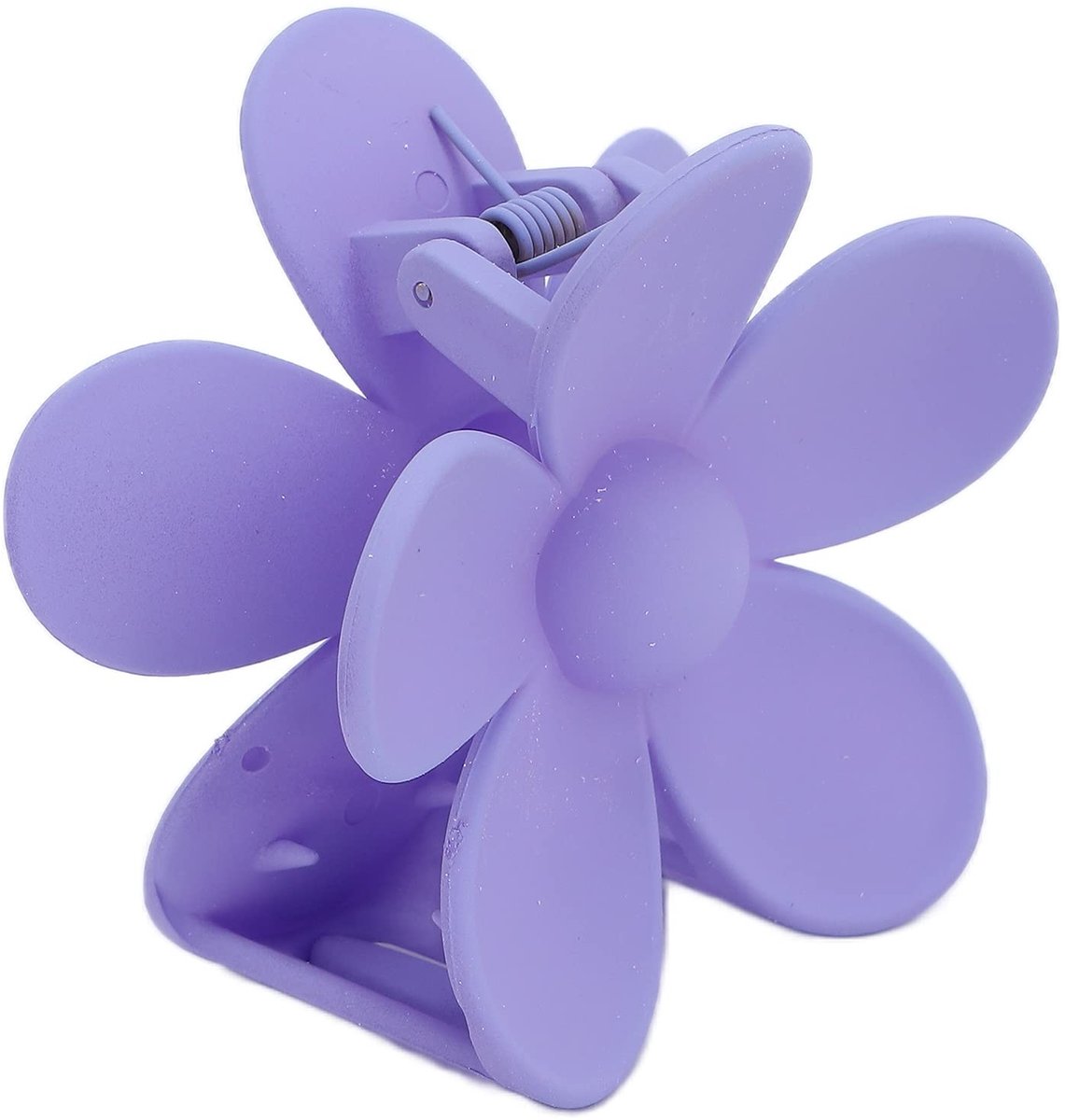 Dailygoody - Haarklemmen - Bloemenhaarspelden - Lichte kunststof dennenklem - Lichtpaars - Headpieces - Haaraccessoires - Geschikt voor vrouw...