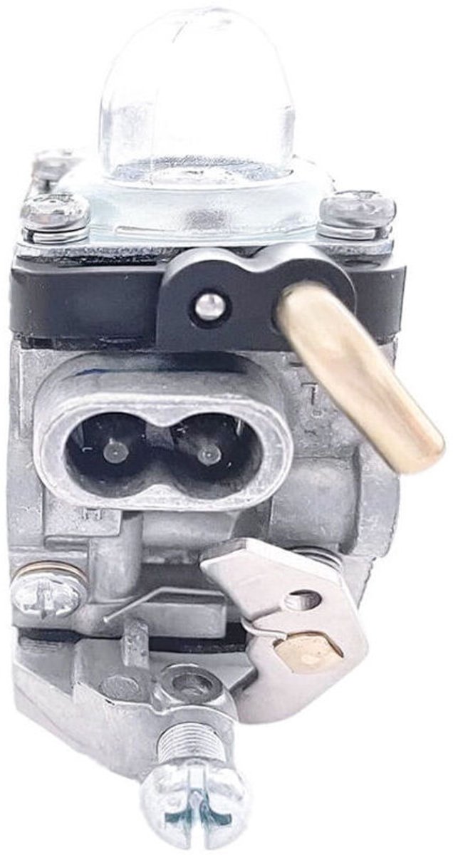 Carburateur geschikt voor Husqvarna 122LD en 122C grasmaaiers, inclusief pakking, brandstofleiding en bougie. Geschikt geschikt voor onderdeelnummers 581734301 en 574386701. van Merkloos	 — afbeelding 3