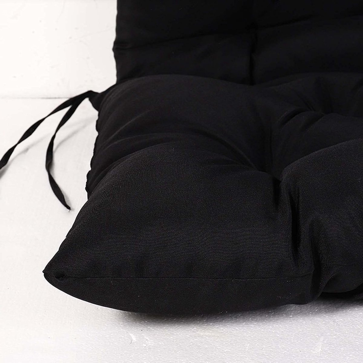 Comfortabele Tuinbank Kussen Set met Rugleuning, 120x100x10cm, Ideaal voor Buiten, Tuinmeubelen en Zitcomfort