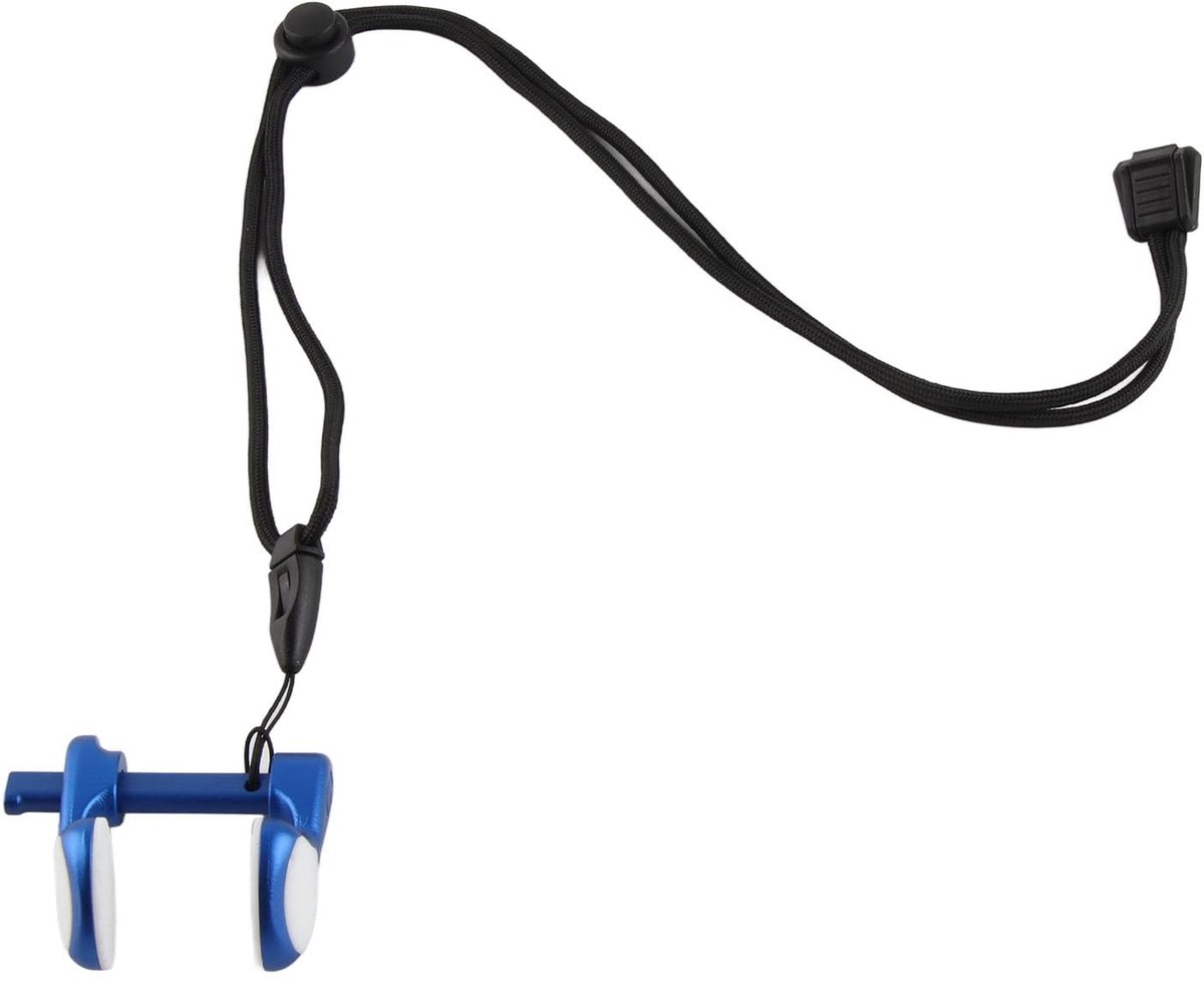 Dailygoods - Dailygoody - Zwemneusplug - Duikneusklem - Stevige bevestiging met lanyard - Blauw - Antislip en slijtvast - Geschikt voor zwemmen - Kleur blauw