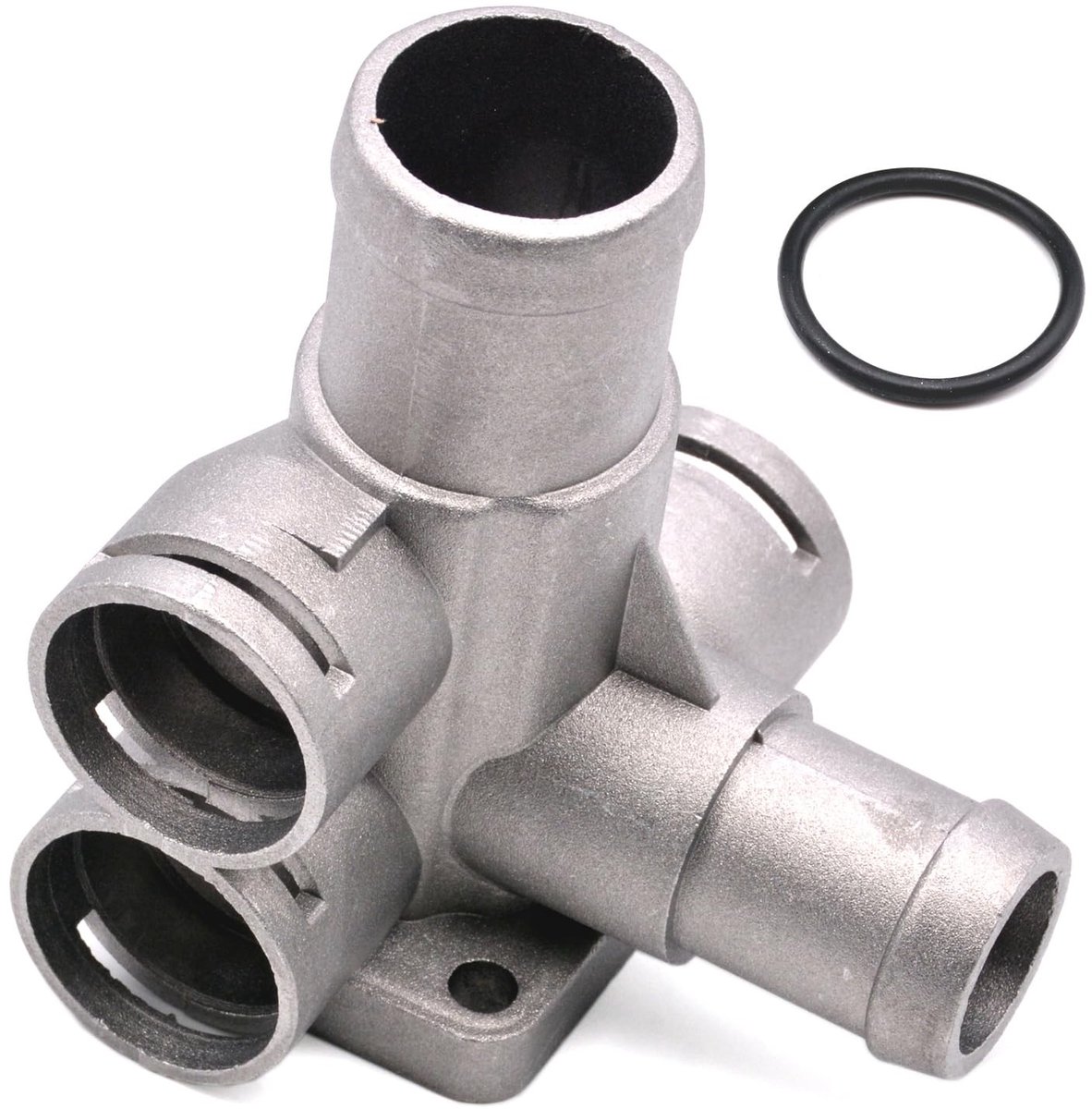 Dailygoods - Dailygoody - Aluminium Coolant Slang Connector - voor Audi en VW - Duurzaam materiaal - 037121133B - Betrouwbare koeling - Auto accessoires - Geschikt