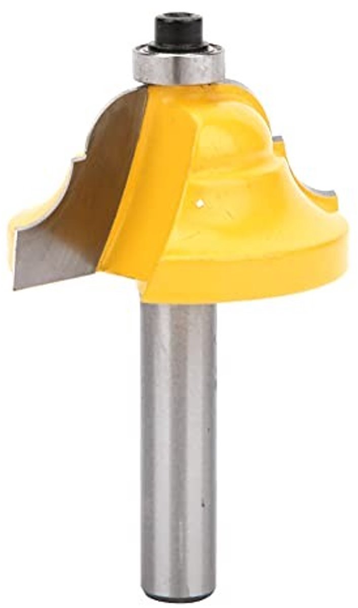Dailygoods - Dailygoody - Houtfrezen - Dubbele Romeinse Ogee Frees - Voor Houtbewerking - Geschikt voor Professioneel Gebruik - Houtbewerking - Precisie Frees - Id...