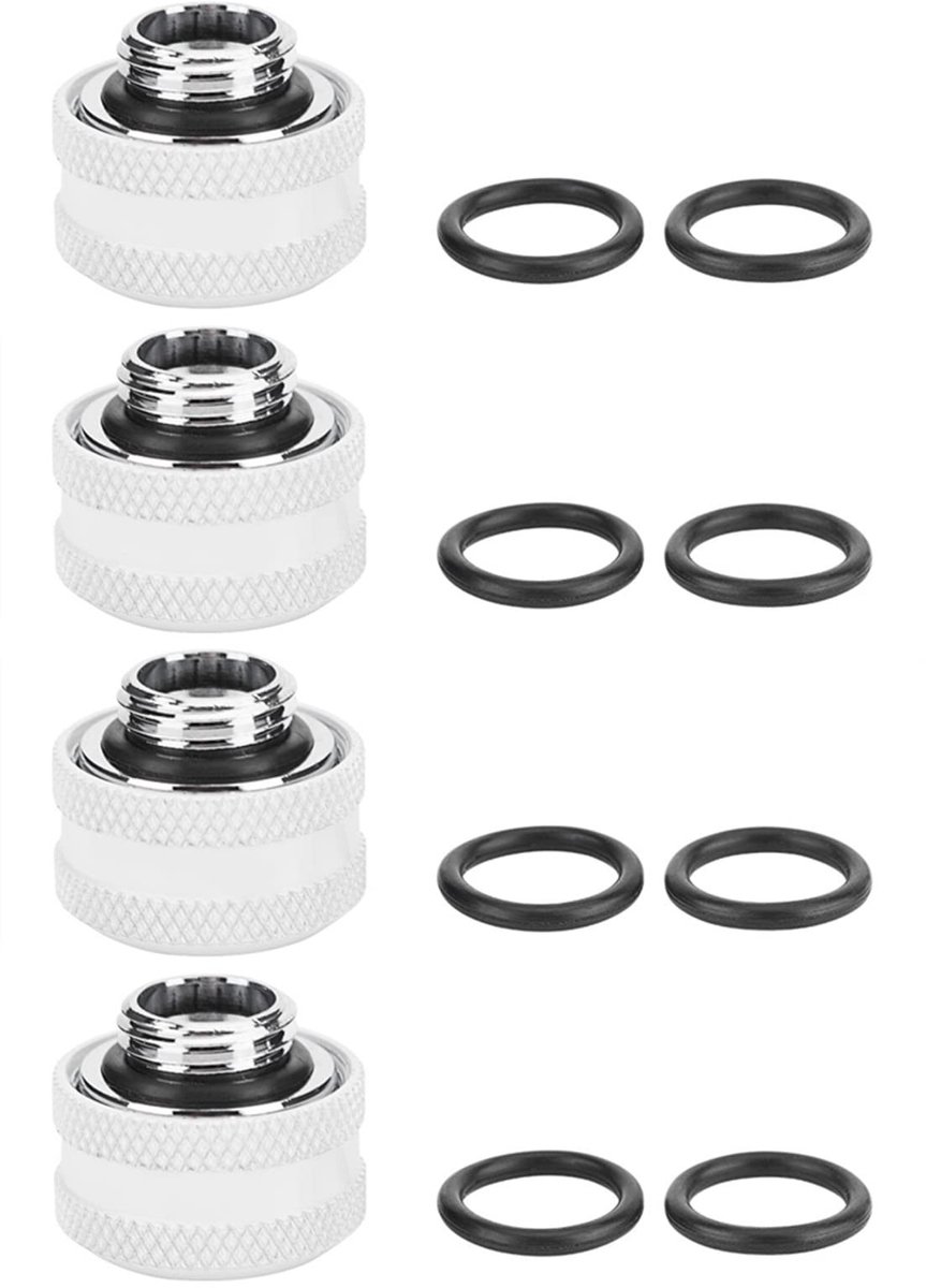 Dailygoods - Dailygoody - YGKN-C16MM Water Cooling Clutch 16mm - 4 Stuks - Messing met Drievoudige Sealing