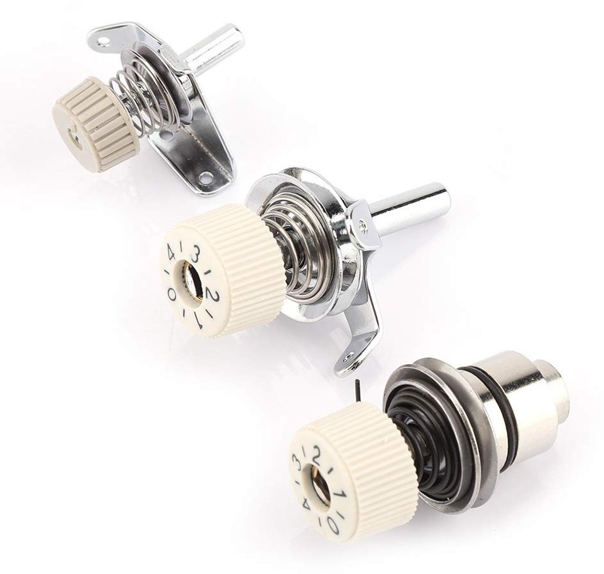 Dailygoods - Dailygoody - Draadspanningsregelaar - Naaimachineaccessoire - Duurzaam en professioneel - Compact formaat - Ideaal voor GC6-1 6-5 - Set van 3 stuks - ..