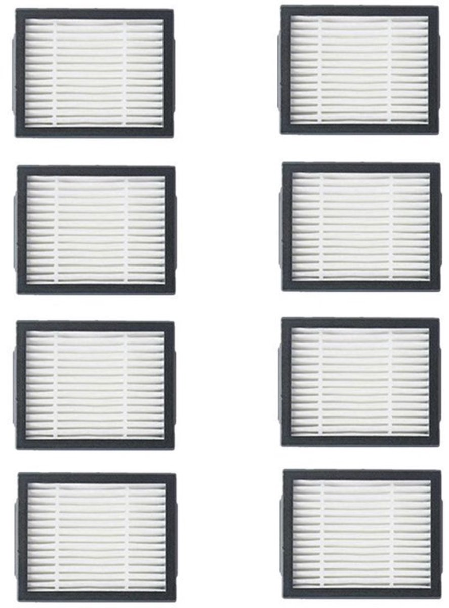 8 Stuks Vervanging Filter - ALLEEN geschikt voor I7/E5/E6/I3 Robotic Stofzuiger HEPA Filters Accessoire Kit
