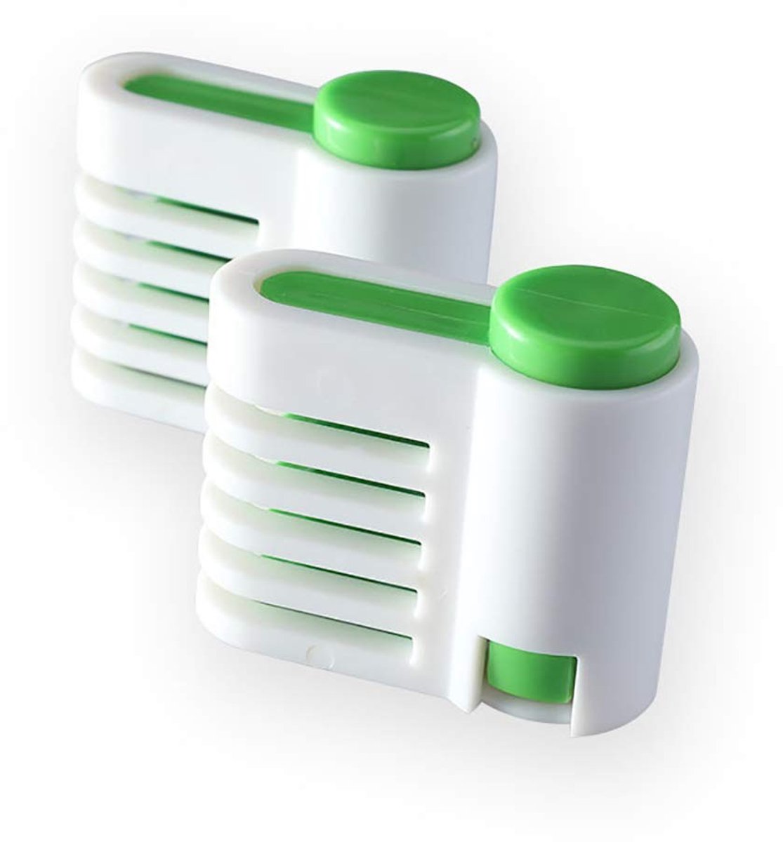 Dailygoods - Dailygoody - Taartbodem Snijhulp - Taartsnijder en Leveler - 2 Stuks - Groen - Perfecte Taartverdeling - Ideaal voor Hobbybakkers en Professionals