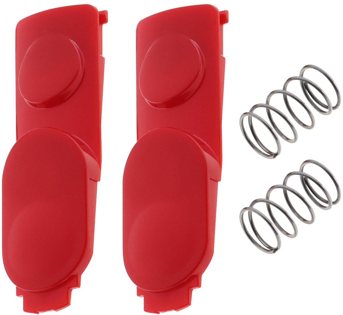 Dailygoody - Stofzuiger Hoofd Clip - Onderdeel voor Dyson - Rood - Stofzuiger Accessoire - Perfecte pasvorm - Geschikt voor V7 V8 V10 V11 V15