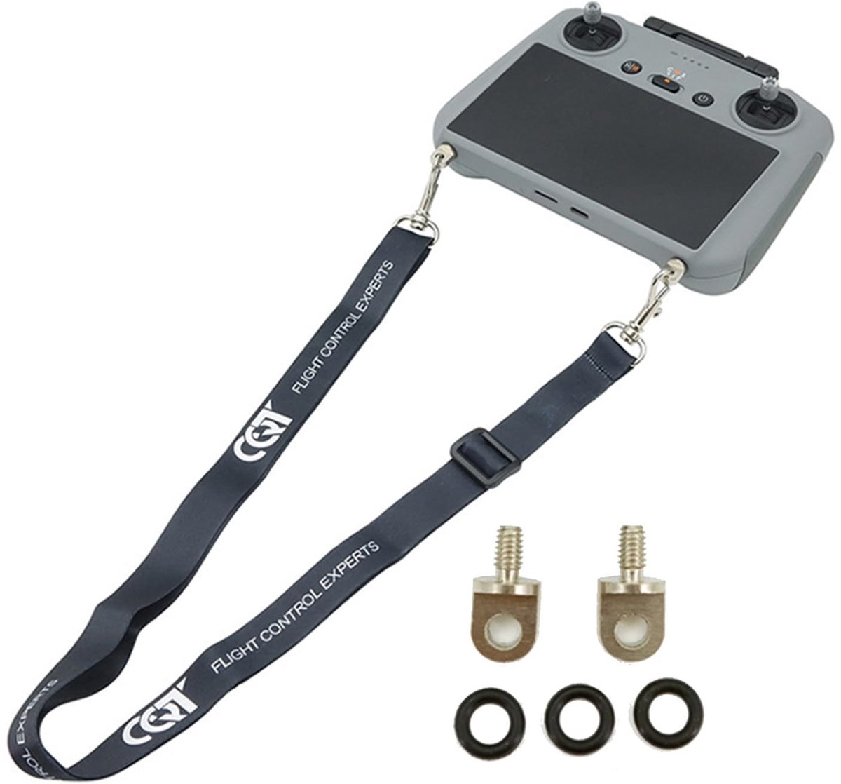 Dailygoody - Nekband afstandsbediening - Comfortabel sleutelkoord - Vermindert belasting - Geschikt voor Mini 3 Pro - Inclusief schroeven en gespen