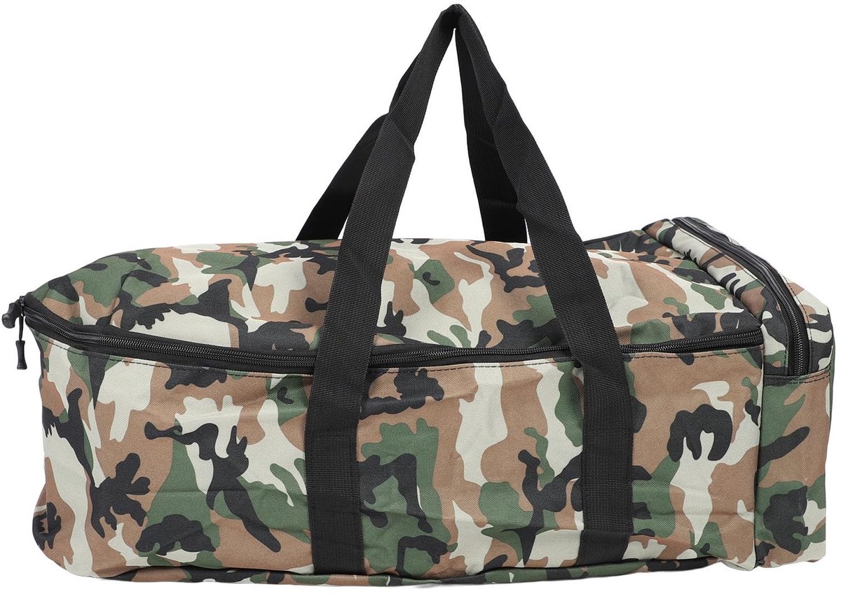 Dailygoody - Draagtas voor aasboot - Scheurvaste en waterdichte opbergtas - Camouflage - Universeel en ruim - Geschikt voor visuitrusting - 60 x 30 x ...