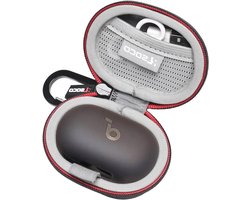 Draagbare Oplader voor Draadloze Oordopjes - Zwart - Beschermcase voor Soundcore Space A40, Oordopjes, Accessoires