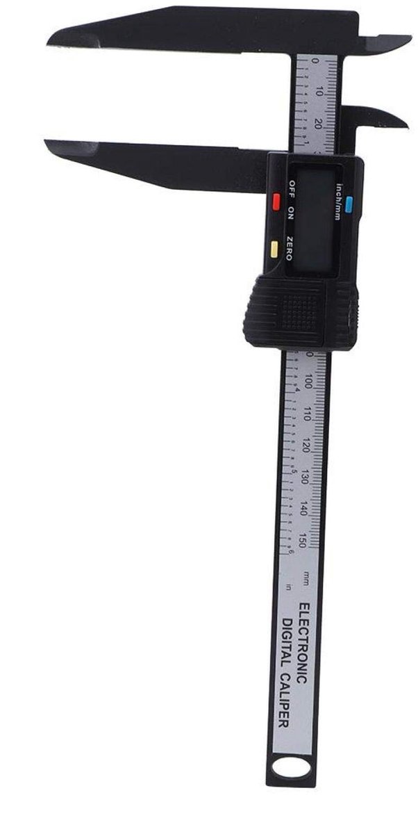 Dailygoods - Dailygoody - Digitale Elektronische Schuifmaat - Groot LCD Scherm - Nauwkeurige metingen tot 300mm - Ideaal voor precisiewerk - Handzaam en licht