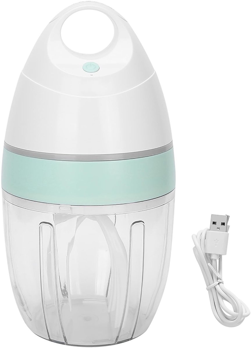 Dailygoods Dailygoody Elektrische Eierklopper Oplaadbare Eierklopper Gebruiksvriendelijk en efficiënt Zwart Melkopschuimer Geschikt voor thuisgebruik