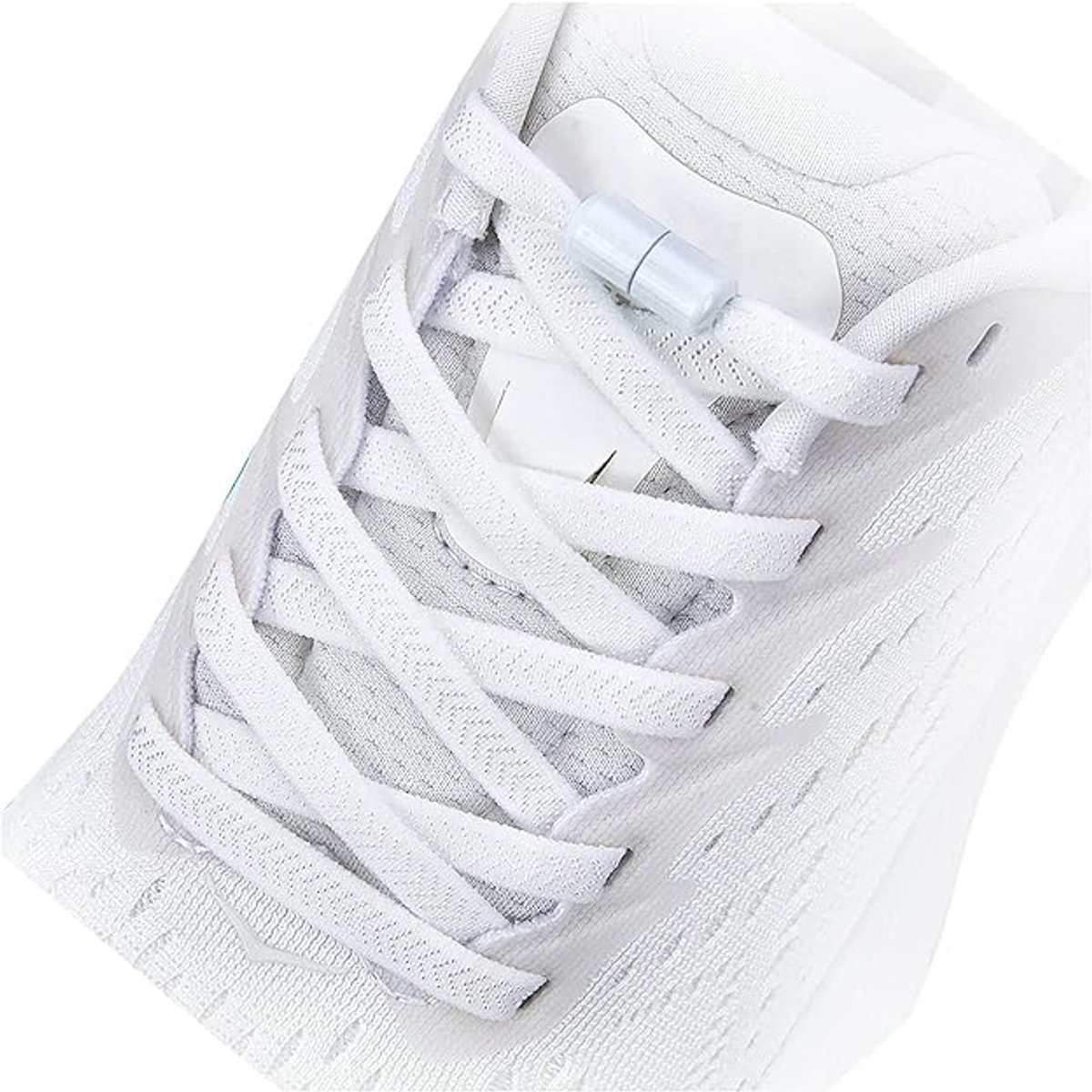 Elastische Schoenveters met Metalen Draaisluiting - Zonder Strikken - Comfortabele Elastische Veters voor Kinderen, Volwassenen & Senioren - Instap Schoenen Systeem