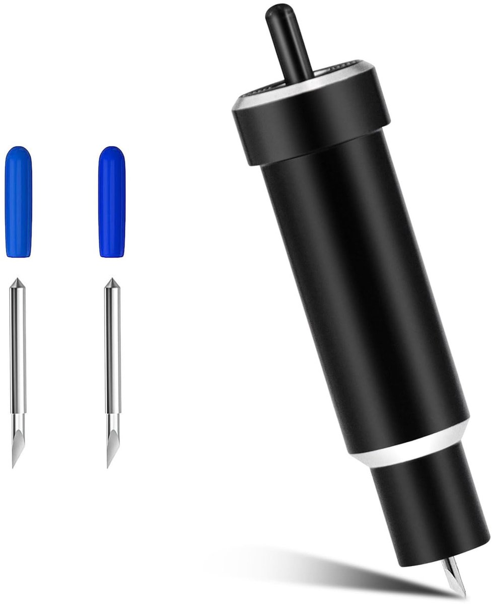 Dailygoody - Fine Point Cut Blade - Snijmes set - Perfect voor Cricut - 2 x Deep Cut Blades - Voor diverse materialen - Hulp bij creativiteit