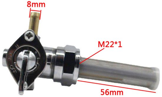 Harley brandstofschakelaar 62167-81 62163-75 geschikt voor Harley Sportster 883 1000 — afbeelding 4