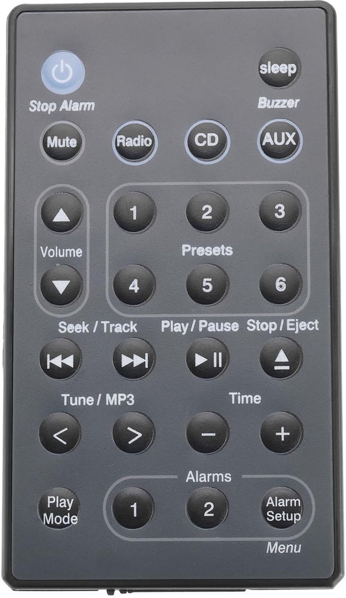 Dailygoody - Afstandsbediening - Compatibel met BO-SE Systeem - Ergonomisch ontwerp - Zwart - Infrarood connectiviteit - Geschikt voor Home Theatre -