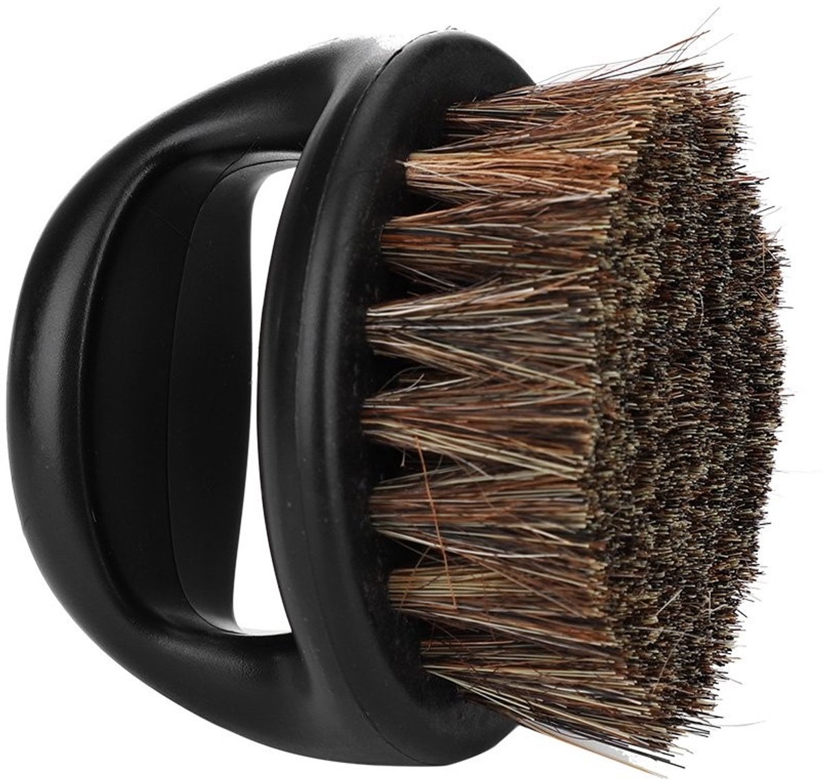 Dailygoods - Dailygoody - Baardborstel van Wilde Zwijnenharen - Grooming Tool - Zacht en Elastisch - Handvat - Snor Shaping - Ideaal voor Thuis en Op Reis - Luxe C..