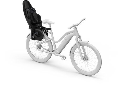 Thule Yepp 2 Maxi - fietsstoeltje - achterzitje - MIK HD bevestiging - Black van Thule — afbeelding 4