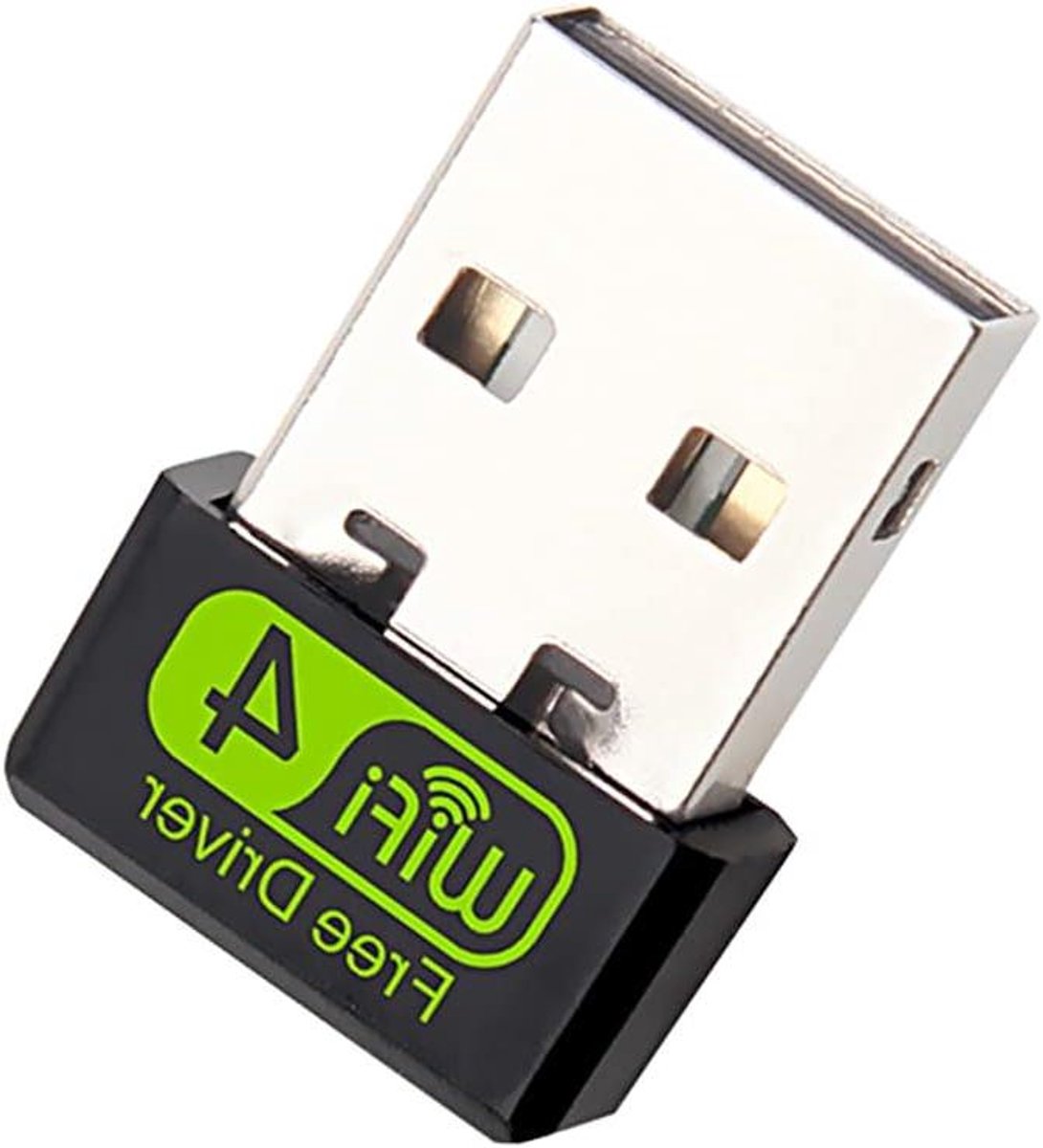 USB WiFi Adapter - Draadloze Netwerkkaart Dongle - Internet Toegang - Verzenden en Ontvangen