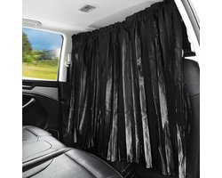 ZATOOTO Car Curtains - Divider Privacy Window Sun Shade - Side Windshield Magnetic Sunshades Covers - Travel Removable Simple