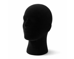 Pashoofd - Piepschuim Hoofd - Pruikenhouder - Kappershoofd - Mannequin Hoofd - Pruikenhoofd