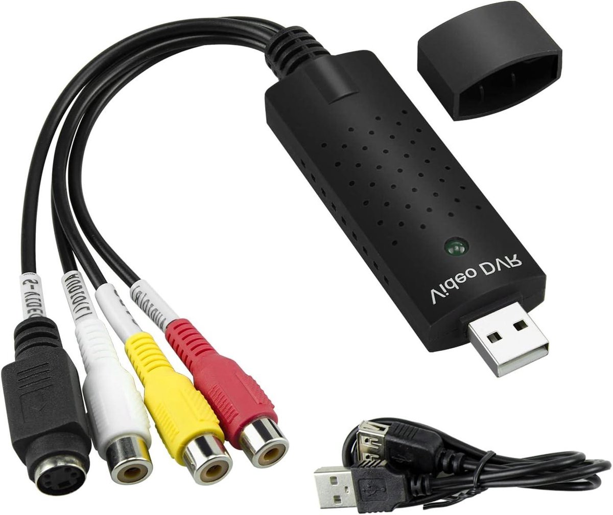 Video Converter - Capture Card VHS - Oude Films Digitaliseren - USB 2.0 Interface