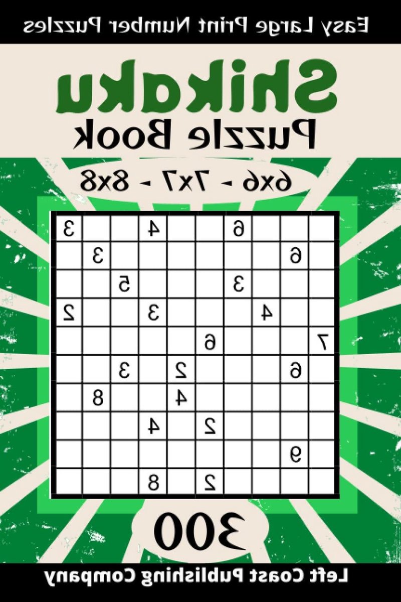 Shikaku Puzzelboek - Logica Puzzels - Hersenen Trainen - 300 Puzzels - 15x23 cm - Niet gespecificeerd