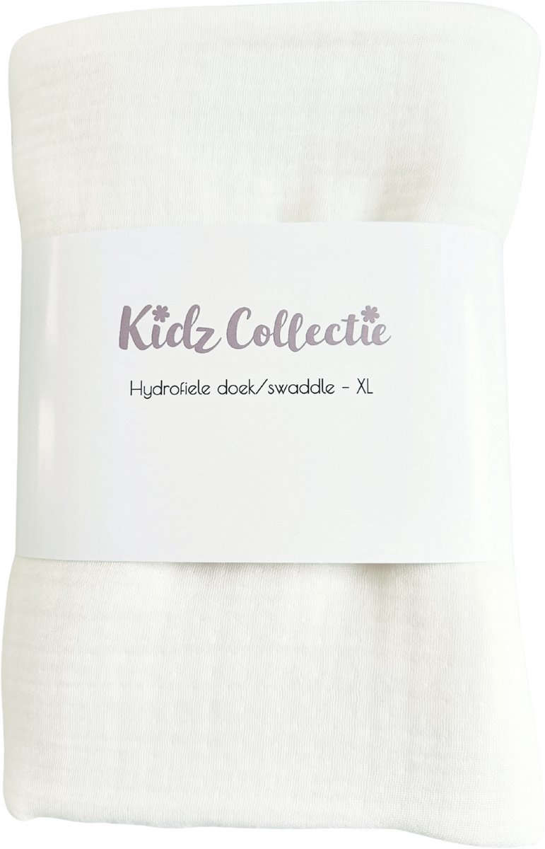 Kidz Collectie - Hydrofiele doek/Swaddle - XL - Premium kwaliteit 4-laags hydrofiele doeken