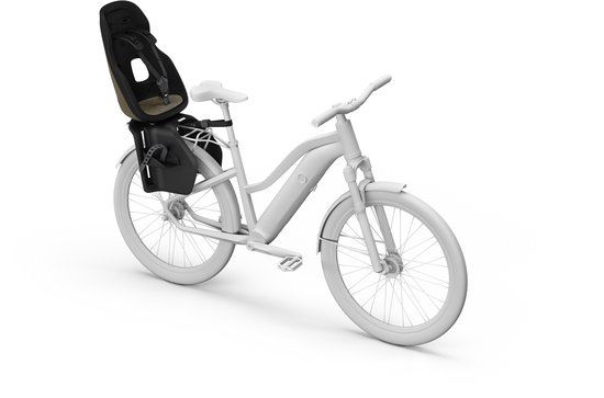 Thule Yepp Nexxt 2 Maxi - fietsstoeltje - achterzitje - Bagagedrager montage - Deep khaki van Thule — afbeelding 5