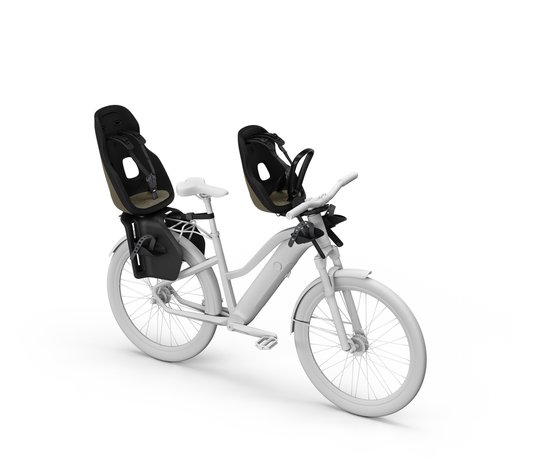 Thule Yepp Nexxt 2 Maxi - fietsstoeltje - achterzitje - Bagagedrager montage - Deep khaki van Thule — afbeelding 4