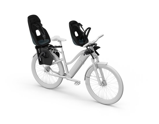 Thule Yepp Nexxt 2 Maxi - fietsstoeltje - achterzitje - Bagagedrager montage - Dark slate van Thule — afbeelding 4