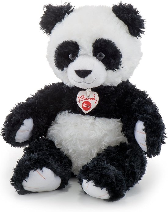 Panda Pluche - Knuffel Panda - Spelen en Knuffelen - Gedetailleerd Ontwerp - 30 cm - Veelkleurig — afbeelding 2