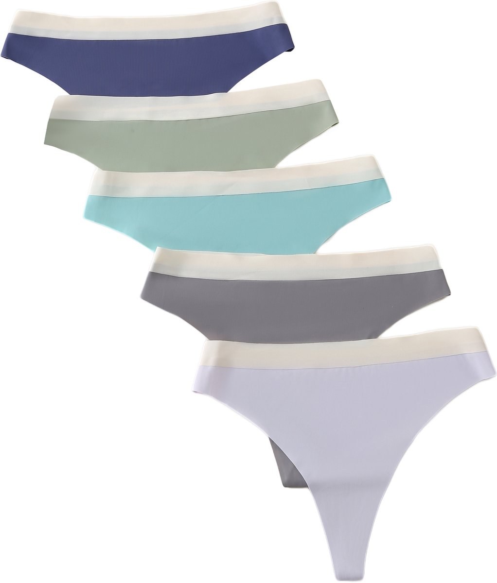 Emilie collection - ondergoed - string - comfort stretch fit - multipack 5 stuks
