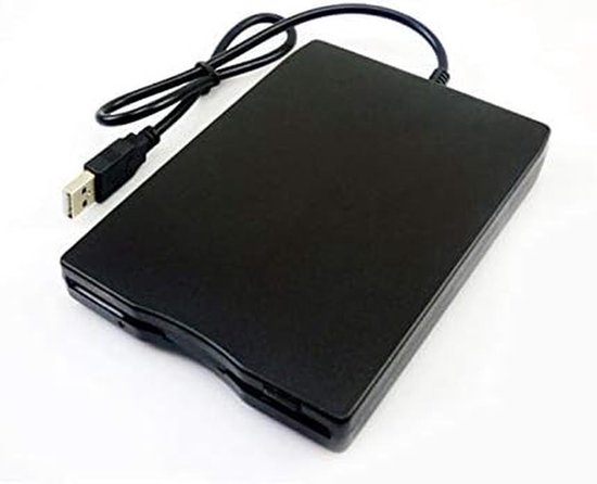 Externe Diskette Drive - USB Floppy Drive - Oude Bestanden Lezen - Draagbaar Ontwerp - 35 inch - Zwart — afbeelding 5