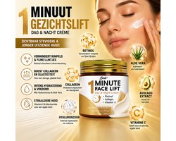 1 Minuut Gezichtslift Crème - Anti Rimpel Dag & Nacht Crème 70g